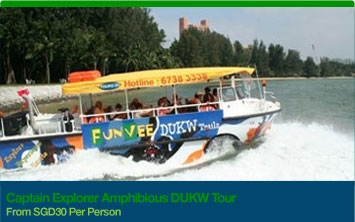 Captain Explorer Amphibious DUKW Tour